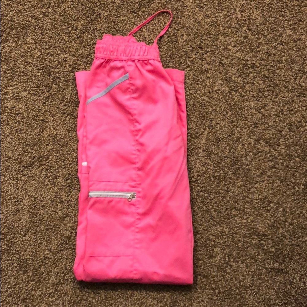 Pink scrubs
